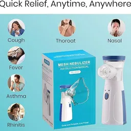HEALBIRD Handheld Mesh Nebulizer for Adults & Kids [USB & Battery operated] Nebulizer image 4