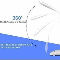 finate Rechargeable STudy LED Lamp with Touch On/Off Switch Desk Lamp Table Lamp Study Lamp image 5