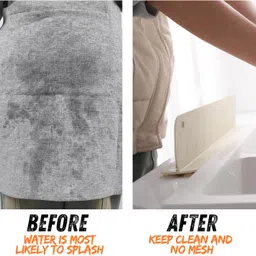 mil9us 1Pc Premium Silicone Sink Splash with Suction Cup, Kitchen Sink Splash Guard Sink Plug image 2