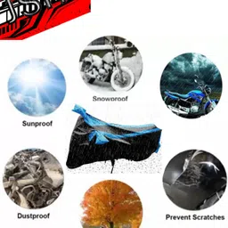 j s r Waterproof Two Wheeler Cover for Hero image 4