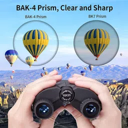 COMET E 10X25 compact mini HD binoculars pocket binoculars Anti-Fog Lens Binoculars image 4