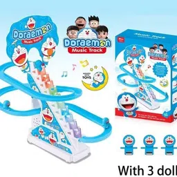 reevastore Doraemon music track slide toy image 2