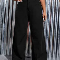 curvy closet Women Regular Mid Rise Black Jeans-picture-23