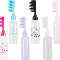 1pc Hair Dye Bottle With Comb Reusable With Applicator Brush Bottle-image-18