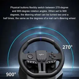 PXN V900 GEN2 Gaming Car Racing Steering Wheel 270/900 Racing Simulator with Motion Controller image 5