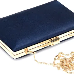 for the beautiful you Party, Casual Blue Clutch - Regular Size image 3