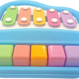 saleoff Xylophone 2-in-1 Premium Piano 5 Key Scale Musical Toy For Kids - 484-picture-23