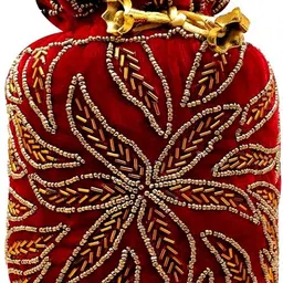 jivon Women Red Potli-picture-20