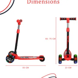 talio 3-Wheel Foldable Kids Scooter with LED Wheels Kids Scooter (GK-103/02) Kids Scooter image 5
