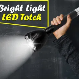 zyrian Waterproof LED Flashlight Torch Emergency Table Lamp_Long Range 8 hrs Torch Emergency Light image 3