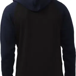 reebok Men Full Sleeve Solid Hooded Sweatshirt image 2