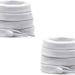 LOSA Flat Shoelaces White 120 cm shoes boots footwear Sports Athletic shoestrings Shoe Lace-picture-13