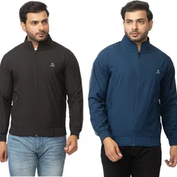 TWEUNBOY Solid Men Wind Cheater-picture-13