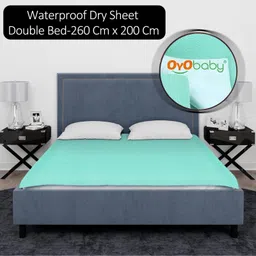 oyo baby Bed Protector Sheet, Baby Waterproof Sheet, Baby Dry Sheet For New Born Baby image 1