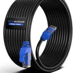 Civon LAN Cable 40 m 40 Meter CAT6 24AWG High Speed Outdoor Ethernet Lan Network Cable Twisted Pairs image 1