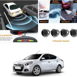pecunia Parking 0185 DIY LED Car Reverse Sensor Kit with 4 Sensors & Buzzer Alarm Parking U5 Parking Sensor-picture-18