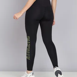 nexstep Typography Women Black Tights image 2