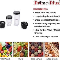 prime plus 750 Juicer Mixer Grinder 200 W Juicer Mixer Grinder image 4