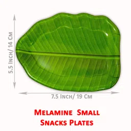 inpro Melamine Snacks Plates: Stylish Melamine Designer Quarter Plate-Small Plates Quarter Plate image 2