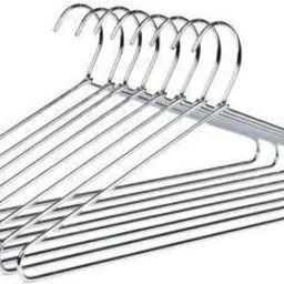 roston Stainless Steel Coat Hangers Steel Shirt Pack of 8 Hangers For Shirt-picture-16