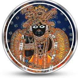 BIS Hallmarked Bankey Bihari Ji (BB-10G156) S 999 10 g Silver Coin-image-86