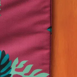 Zeba (12x84) Maroon & Green Polyester Table Runner image 4