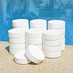 sarrah 10Pcs of 200 GRAM Swimming Pools Chlorine Tablets image 4
