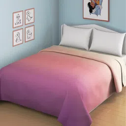 Smartsters Twilight Mauve & Pink Mild Winter 110 GSM Double Bed Quilt-picture-11