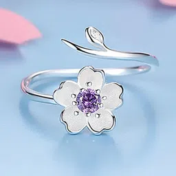 MYKI Silver-Plated Adjustable Finger Ring-picture-27