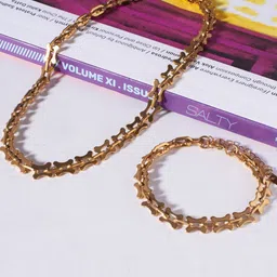 SALTY Dainty Stainless Steel Link Jewelry Set-picture-57