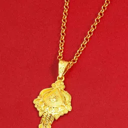 Ramdev Art Fashion Jwellery Gold-Plated Minimal Brass Chain image 2