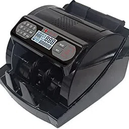 Security Store Cash/Note/Currency/Money counting Machine with Fake Note Detection (LCD Display) Note Counting Machine image 1