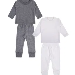 Superminis Infants Pack of 2 Ribbed Cotton Thermal Set-picture-29