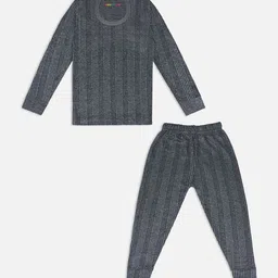 YK X Trampoline Infants Pack Of 2 Striped Thermal Set image 5