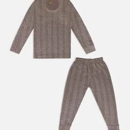 YK X Trampoline Infants Pack Of 2 Striped Thermal Set image 3