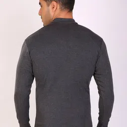 T.T. Desire Anthra V-Neck Long Sleeves Slim Fit Thermal Top image 2