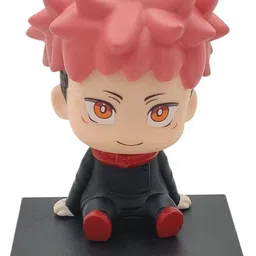 daiyamondo Itadori Kaisen Bobble Head Action Figure for Car Dashboard and Office Desk-picture-26