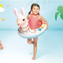 littlebloom Inflatable swimming pool With Free Pump4144 Inflatable Swimming Safety Tube image 2