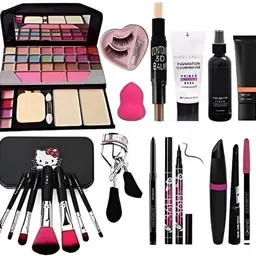 plimsoll Makeup Brushes,Primer,Fixer,Foundation,Kajal,Eyelashes,Curler,Liner,Mascara-picture-19