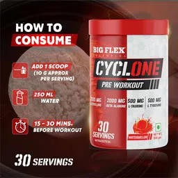 Big Flex Cyclone Pre Workout,  0.66 lb  Watermelon  image 1