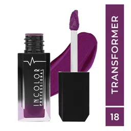 INCOLOR Professional Matte Mini Lip Gloss 8 ML - Transformer 18 image 1