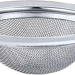 kitchwish Stainless Steel Water Sink Strainer, Wash Basin Sink Jali 10.5 cm, Kitchen Basin Basket Filter for Sink Jali Collapsible Strainer image 2