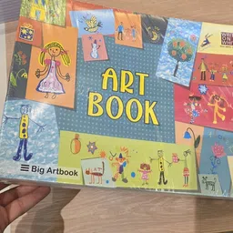 write on white Premium Big Art Book 40 Pages Pack Of 10 Notebook Regular Notebook Ruled 40 Pages-picture-19