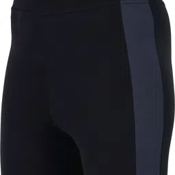 kgn hub Color Block Women Grey, Black Tights image 3