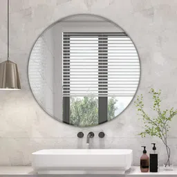 germa sanitarywares Wall Mounted Frameless Mirror with Beveled Edges 60cmx60cm Bathroom Mirror-picture-25