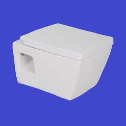 vardhman ceramics Wall Mounted Rimless Wall Hung EWC Western Commode Toilet Water Closet Entic Western Commode-picture-27