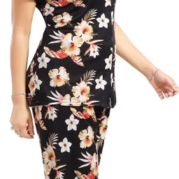 capasino Women Shirt & Pyjama set Multicolor Printed image 5