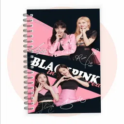 craft maniacs KPOP BLACKPINK COLLECTION A5 Diary RULED 160 Pages image 2