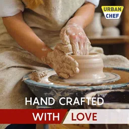 urban chef Hancrafted Ceramic Grey And Green 350 ML Coffee Mug Set of 2 image 5