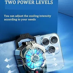 INSTRA Silent Hydraulic Fan Powerful Mobile Phone Cooler with Dual Cooling Product 1 Fan Ergonomic Cooling Pad with Adjustable Height image 5
